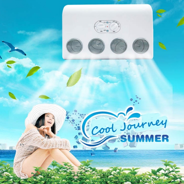 mini portable car air conditioner